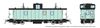 Rapido Trains 166099 HO HS Caboose: Undecorated