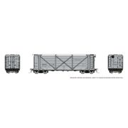 Rapido Trains 195004 HO ACF Helium Car: MHAX - Grey & Silver: 6-Pack #2