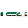 Rapido Trains 222551 HO Scale GO Transit (APCU) Late Font (Green/White) DC/DCC/Sound Version Road # 902