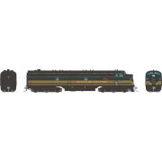 Rapido Trains 29017 HO EMD E7A Diesel Locomotive (DC/Silent): Maine Central (Green Scheme) Road # 711