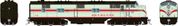 Rapido Trains 29028 HO EMD E7A Diesel Locomotive (DC/Silent): Seaboard Air Line (Mint Green) Road # 3031