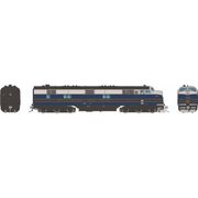 Rapido Trains 29504 HO EMD E7A Diesel Locomotive (DC/DCC/Sound): Baltimore & Ohio (Blue & Gray) Road # 1430