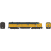 Rapido Trains 29510 HO EMD E7A Diesel Locomotive (DC/DCC/Sound): Chicago & North Western (Yellow & Green) Road # 5015B