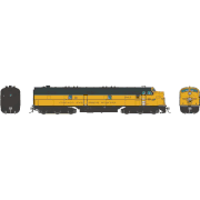 Rapido Trains 29511 HO EMD E7A Diesel Locomotive (DC/DCC/Sound): Chicago & North Western (Yellow & Green) Road # 5017B