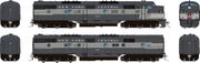 Rapido Trains 29521 HO EMD E7A + E7B Set Diesel Locomotive (DC/DCC/Sound): New York Central (Lightning Stripe) Road # 4028 + 4112