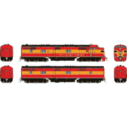 Rapido Trains 29533 HO EMD E7A + E7B Set Diesel Locomotive (DC/DCC/Sound): Southern Pacific (Daylight) Road # 6004 + 5905