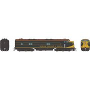 Rapido Trains 29535 HO EMD E7A Diesel Locomotive (DC/DCC/Sound): Spokane, Portland & Seattle (Green Pinstripes) Road # 750