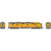 Rapido Trains 29537 HO EMD E7A Diesel Locomotive (DC/DCC/Sound): Union Pacific (Armour Yellow, Red and Harbor Mist) Road # 998