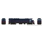 Rapido Trains 34502 HO Scale GP40TC Locomotive DC/DCC/Sound Version CN Rail (Blue Scheme) (Blue/White/Black) # 607