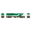 Rapido Trains 34507 HO Scale GP40TC Locomotive DC/DCC/Sound Version GO Transit Early Font (Green/White) # 502 Rapido Trains 34507 HO Scale GP40TC Locomotive DC/DCC/Sound Version GO Transit Early Font (Green/White) # 502