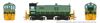 Rapido Trains 36502 HO MLW S-13 (DC/DCC/Sound): BCR - Two-Tone Green Scheme: #1002 Rapido Trains 36502 HO MLW S-13 (DC/DCC/Sound): BCR - Two-Tone Green Scheme: #1002