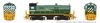 Rapido Trains 36504 HO MLW S-13 (DC/DCC/Sound): BCR - Green Lightning Stripe Scheme: #1001 Rapido Trains 36504 HO MLW S-13 (DC/DCC/Sound): BCR - Green Lightning Stripe Scheme: #1001