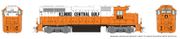 Rapido Trains 38060 HO EMD GP38 (DC/Silent): Illinois Central Gulf - Orange & White: #9534