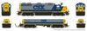 Rapido Trains 39028 HO GP39 Locomotive and SWMT Slug - CSX - Bright Future (YN2) (Blue/Grey/Yellow) - Era:1990s + Road # 4285 + 1045 Rapido Trains 39028 HO GP39 Locomotive and SWMT Slug - CSX - Bright Future (YN2) (Blue/Grey/Yellow) - Era:1990s + Road # 4285 + 1045