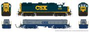 Rapido Trains 39033 HO GP39 Locomotive and SWMT Slug - CSX - Yn3 SWMT Slug in CSX "b" Scheme - Era: 2000s+