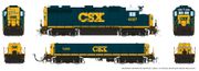 Rapido Trains 39034 HO GP39 Locomotive and SWMT Slug - CSX - Bright Future (YN2) (Blue/Grey/Yellow) - Era:2000s + Road # 4297 + 1046