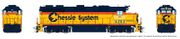 Rapido Trains 39509 HO GP39 Locomotive CSX - Chessie Patchout (Orange/Blue/Vermillion) - Era: Late 1980's-1990s + Road # 4283 (DC/DCC/Sound)