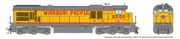 Rapido Trains 42117 HO Scale GE C36-7 (DC/Silent) Missouri Pacific #9034 Rapido Trains 42117 HO Scale GE C36-7 (DC/Silent) Missouri Pacific #9034