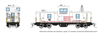 Rapido Trains 510050 N Scale Wide Vision Caboose: Canadian Pacific Railway - Engineering (White/Black) Road # 420991