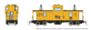Rapido Trains 510061 N Scale Wide Vision Caboose: Toronto, Hamilton & Buffalo Road # 81 (Yellow/Black)