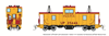 Rapido Trains 510085 N Scale Wide Vision Caboose: Union Pacific Road # 25446 (Armour Yellow/Red)