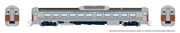 Rapido Trains 516511 N Budd RDC-1 (Ph 2) (DC/DCC/Sound): Reading - Safety Stripes