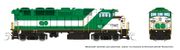 Rapido Trains 519513 N GMDD F59PH (DC/DCC/Sound): GO Transit: #562