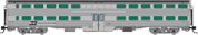 Rapido Trains 545002A N Gallery Commuter Car: Burlington Northern Coach: Single Car