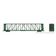 Rapido Trains 562008A N NSC Centerbeam Flatcar: BC Rail - Green: Single Car #2