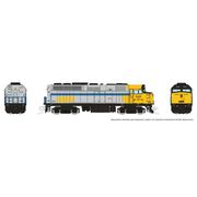 Rapido Trains 580510 N F40PH-2D (DC/DCC/Sound): VIA Rail - Original Scheme: #6403
