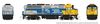 Rapido Trains 580516 N F40PH-2D (DC/DCC/Sound): VIA Rail - Operation Lifesaver: #6411