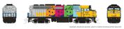 Rapido Trains 580518 N F40PH-2D (DC/DCC/Sound): VIA Rail - Kool Aid: #6406