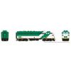 Rapido Trains HO Scale GO TRANSIT APCU Diesel Locomotive