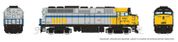 Rapido Trains N Scale F40PH-2D Diesel Locomotive (DC/Silent)