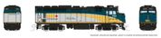 Rapido Trains N Scale Rebuilt F40PH-2D Diesel Locomotive (DC/Silent)