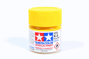Tamiya 81008 Acrylic X-8 Lemon Yellow 23 ml Bottle