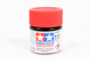 Tamiya 81027 Acrylic X-27 Clear Red 23 ml Bottle