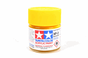 Tamiya 81303 Acrylic Mini XF-3 Flat Yellow 23 ml Bottle