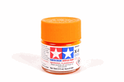 Tamiya 81506 Acrylic Mini X-6 Orange 10 ml Bottle