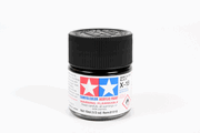 Tamiya 81518 Acrylic Mini X-18 Semi-Gloss Black 10 ml Bottle