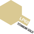 Tamiya 82162 Lacquer LP-62 Titanium Gold 10 ml Bottle