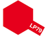 Tamiya 82179 Lacquer LP-79 Flat Red 10 ml Bottle