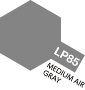 Tamiya 82185 Lacquer LP-85 Medium Air Gray 10 ml Bottle