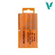 Vallejo 1002 Hobby Tools T01002 Set of 20 Drill Bits, no. 61-80