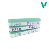 Vallejo 4002 Hobby Tools T04002 Set of 3 Flexi Sanders Dual-Grit (90x19x12 mm)