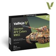 Vallejo Paints 70255 AFV Color Series 70.255 German AFV Colors WWII
