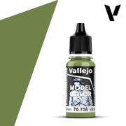 Vallejo 70758 Model Color 70.758 Bright Green Flat 18 ml / 0.6 fl oz