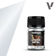 Vallejo 70790 Liquid Metal 70.790 Silver 35 ml / 1.18 fl oz