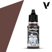 Vallejo 70828 Model Color 70.828 Mahogany Ink 18 ml / 0.6 fl oz