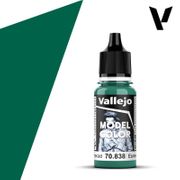 Vallejo 70838 Model Color 70.838 Emerald 18 ml / 0.6 fl oz
